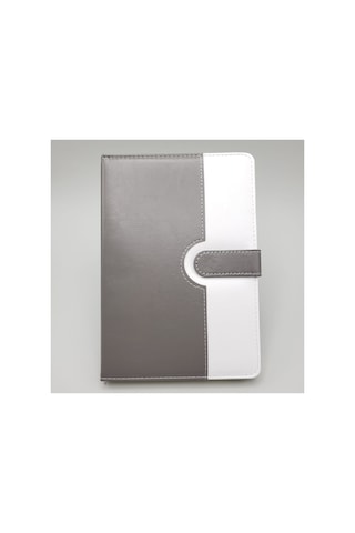 Tarihsiz Ajanda Defter Beyaz Gri Renk Renkli
