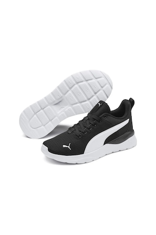 Puma Unisex Çocuk Spor Ayakkabısı Anzarun Lite Jr 37200401 Siyah - Beyaz