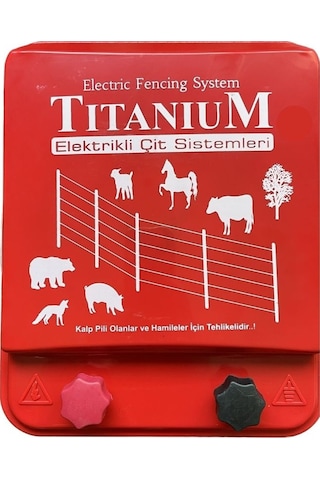 Tıtanium Shock 30k Elektrikli Çit Sistemi Domuz Kovucu 30000 Volt
