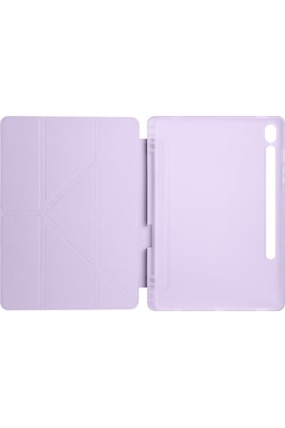 Galaxy Uyumlu Tab S10 Fe Kılıf Tri Folding Kalem Bölmeli Standlı Kılıf Tablet Kılıfı