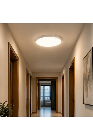 Jupiter 36w Sıva Altı Yuvarlak Ayarlanabilir Pmma Led Panel 4000k Beyaz