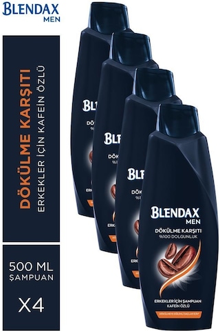 Blendax Kafein Özlü Şampuan 4 x 500 ML