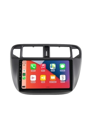 Honda Civic İes 1996-2001 4gb Ram 32gb Hafıza 4 Çekirdek Carplay Kamera Android Multimedya 9"