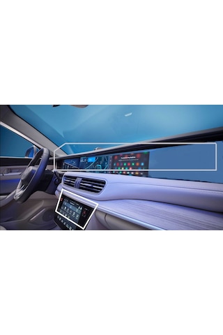 Togg T10x Dijital Gösterge Ve Multimedya Tüm Set Ekran Koruyucu