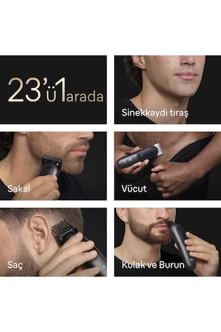 Braun Hepsi Bir Arada Series 9, 23 Ü 1 Arada Tıraş Kiti, Problade, Bodygentle Modu, Aıo9520