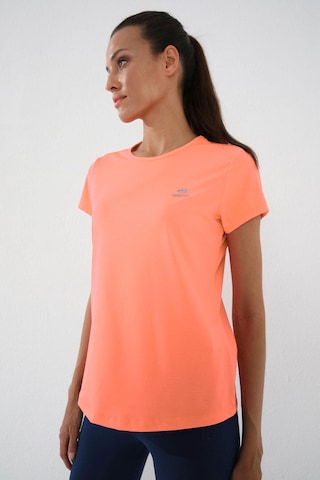 Tommy Life Yavruagzı Basic Kısa Kol Standart Kalıp O Yaka Kadın T-shirt - 97144 Yavruağzı