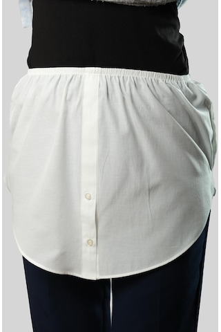 Krem Gömlek Etek İçlik Terikoton Düz 1021 40 Krem