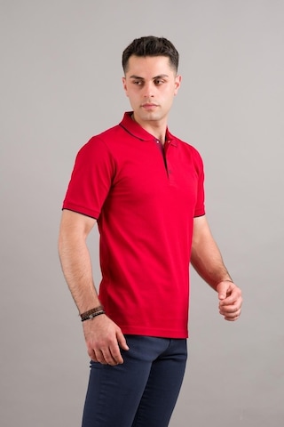 Nehir By Faruk Ülker Polo Yaka Çıtçıtlı Lacost Kumaş Erkek Tişört
