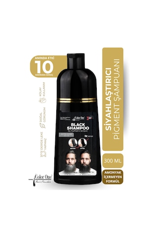 Siyah Black Saç Şampuanı 300 Ml & Ton Etkisi Tüm Saç Tipleri