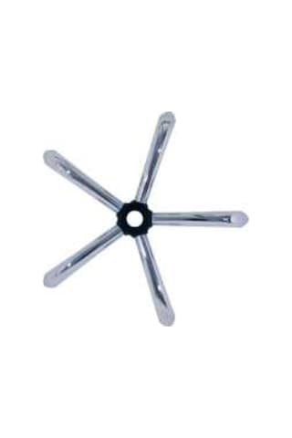 Depolife Ofis Müdür Şef Koltuk Krom Yıldız Ayak Amortisör Tekerlek Şase