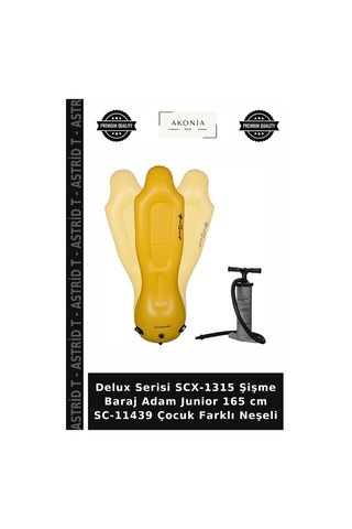 Delux Serisi Scx-1315 Şişme Baraj Adam Junior 165 Cm Sc-11439 Çocuk Farklı Neşeli Belirtilmemiş