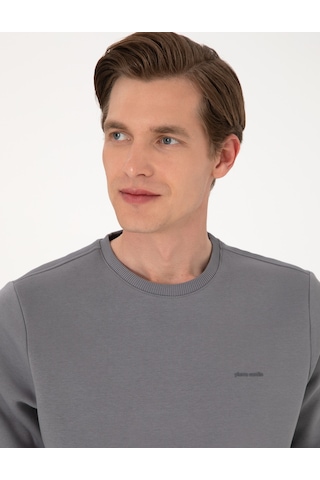 Pierre Cardin Erkek Gri Sweatshirt 50315021-vr024 Gri