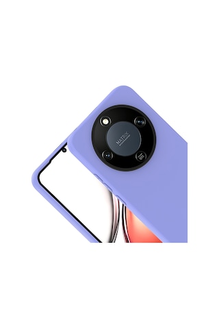 Honor Magic 8 Lite 5g Kılıf Yumuşak Silikon Kamera Korumalı Lansman Hesaplı Dünya Koyu Yeşil
