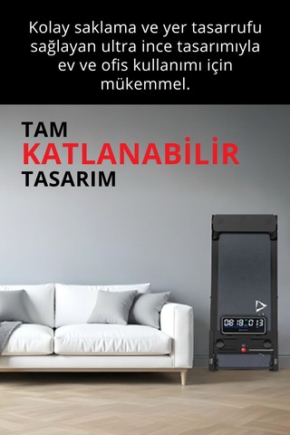 T-229 Katlanabilir Koşu Bandı / Lcd Led Ekran /bluetooth Ve Hoparlör/2hp Güç 10 Km Hız/ Nabız Ölçme