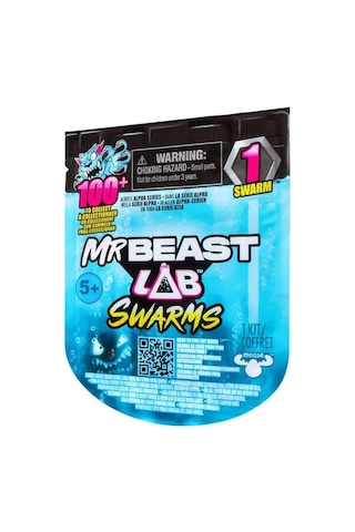 Mr. Beast Lab Swarms Test Tüpü 2'li Paket, 2,54 Cm Temalı Sürüler Koleksiyonluk Mr. Beast Lab La Mystery 1 İnç Figür Tekli Paket, 1 Paket