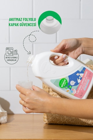 Siveno Baby Doğal Çamaşır Sabunu 1000 ml 2 Adet