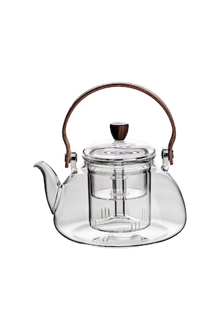 Suntek Magideal Otel Barbekü Kamp Için Cam Çaydanlık 1l Su