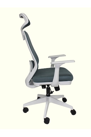 Apex White Pro Yönetici Koltuğu Ofis Koltuğu Mavi