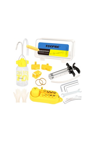 Kosona Toopre Bisiklet Fren Yağı Değiştirme Aracı, Nilon Bağlantı Seti, Tek Kişilik Kullanim, Temiz Ve Kolay Operasyon, Çoğu Model İçin Uygun Çok Renkli