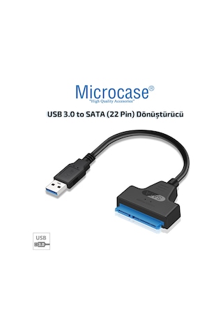 Usb 3.0 To 2.5 Inç Sata Hdd Ssd Çevirici Kablo - Al2625