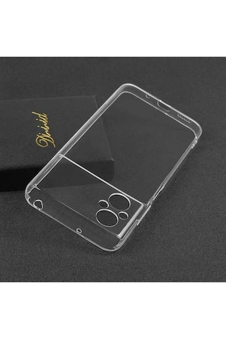Xiaomi Poco M5 Kılıf Zore Süper Silikon Kapak Renksiz