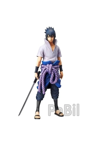 Naruto Shippuden Anime Manga Aksiyon Figür Biblo 27 Cm - Sasuke K