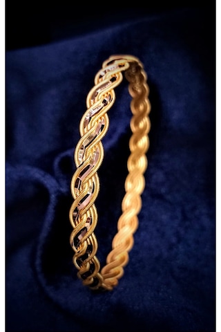 Sevim Gold 22 Ayar 20 Gram Yatırımlık Inci Burma Bilezik. Işçiliksiz.