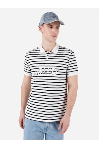 Colin's Colins Beyaz Erkek Polo K.kol Cl1068183 Q1.v1 Ofw Beyaz