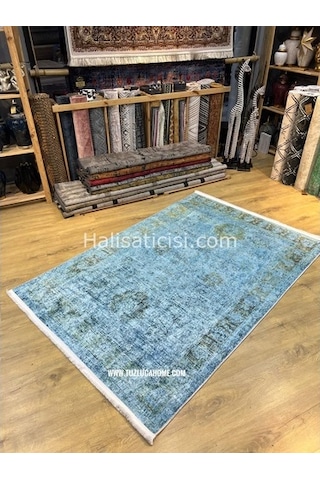 Salerno Çamaşır Makinesinde Yıkanabilir Kilim Halı Hs1033 Çok Renkli