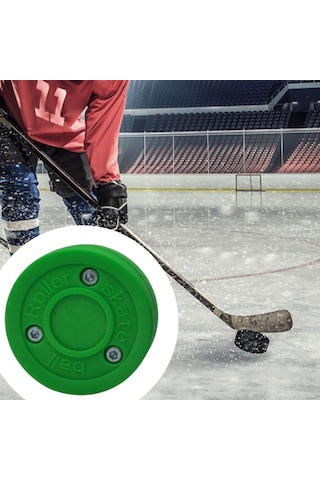Homyl Roller Hokey Diski Uygulama Hediyesi Oyun Eğitimi Yeşil Yeşil