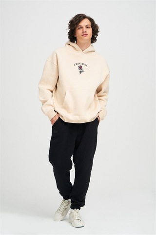 Hırsch Unisex True Pain Sweatshirt Taş Gri