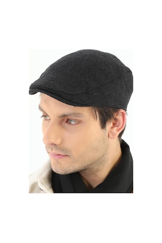 Kışlık Spor Kasket Antrasit Çok Renkli
