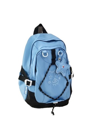 Gençler İçin Şık Ve Fonksiyonel Okul Çantası, Dayanıklı Sırt Çantası, Ergonomik Tasarım, Hafif Ve Spor Çanta MAvi