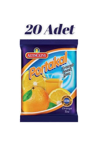 ALTINCEZVE PORTAKAL AROMALI İÇECEK TOZU 250 GR*20 ADET ALTINCEZVE PORTAKAL AROMALI İÇECEK TOZU 250 GR*20 ADET