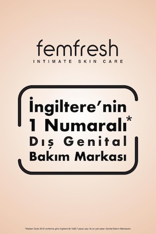 Femfresh Intimate Skin Care Genital Bölge Islak Mendili 25'li