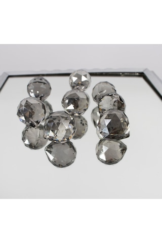 Top Taş 40 Mm ,Avize Taşı,Avize Camı Füme