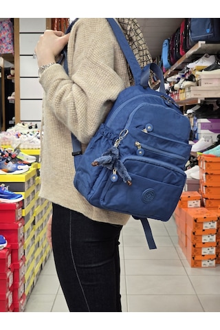My Polo 2113-8745 Kadın Krinkıl Kumaş Çok Gözlü Astarlı Petli Su Çok Renkli
