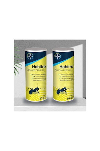 Orijinal Yeni Tarihli Habitro Karınca Yemi Karınca Ilacı Karınca Granülü Karınca Zehiri 2x80gr