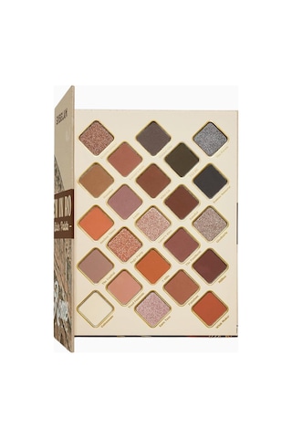 Sheglam 23 Renkli Göz Farı Paleti, Mat & Metalik Tonlar, Yoğun Pigment Earth Colors
