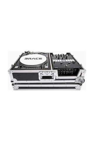 Scratch Mixer Bavulu, 9 Mm Vinil Lamine Kontrplak Ile Yüksek Koruma