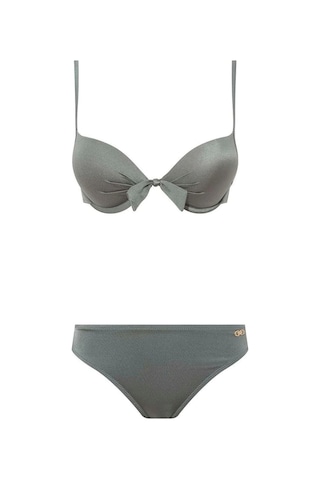 U.S. Polo Assn. Kadın Haki Bikini Takım