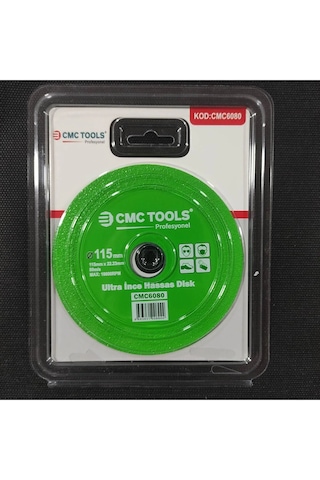 Ultra İnce Hassas Disk Cam-Porselen-Granit-Şişe-Elmas-Fayans 115x22mm Cmc6080