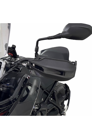 GP Kompozit Triumph Tiger Sport 660 2023-2024 Uyumlu Plastik Elcik Koruma Siyah