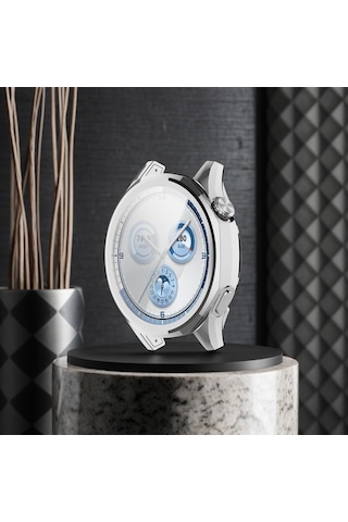 Huawei Watch Gt5 46mm Kasa Kılıf Ve Ekran Koruyucu 360 Tam Koruma Kapak