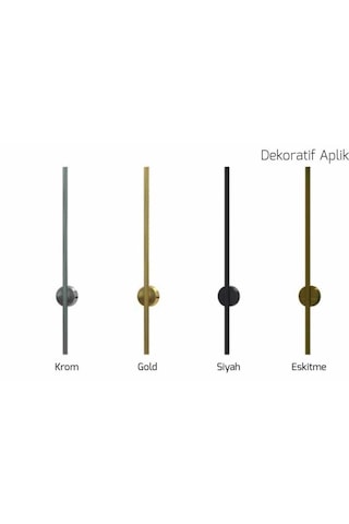 12 W Siyah Dekoratif Led Duvar Aplik 3000k Gün Işığı 220 Volt Siyah