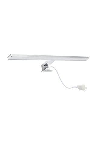Yunboo Banyo Led Ayna Işığı 60cm 10w Paslanmaz Çelik 4000k Beyaz Işık Ip44 Dolap Duvar Aydınlatması Gümüş