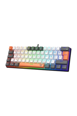 Striker Rgb Mekanik Gaming Oyuncu Klavyesi Red Switch Q Tr Mix Renk