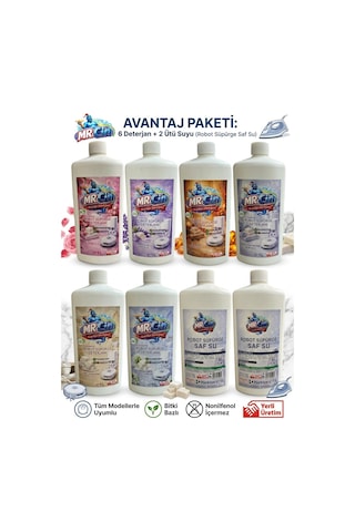 Mr.cin Robot Süpürge Deterjanı 6 + 2 Avantajlı Set Tekli