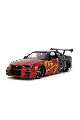 1:24 Jada 2022 Nissan Skyline Gt-r R34 - Godzilla