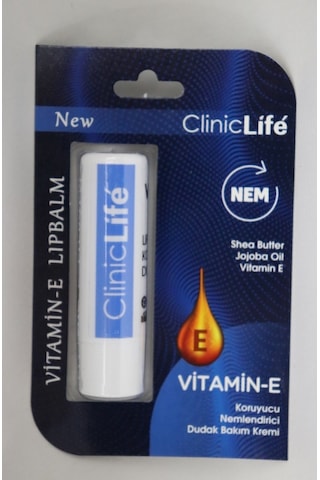 Cliniclife Dudak Bakım Kremi Vitamin E-D